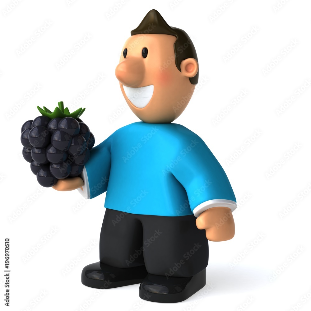 Fun casual man - 3D Illustration Fun casual man - 3D Illustration