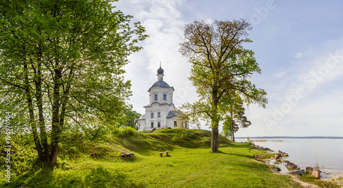 Vozdvizhenskaya Church on Stolobny Island photo