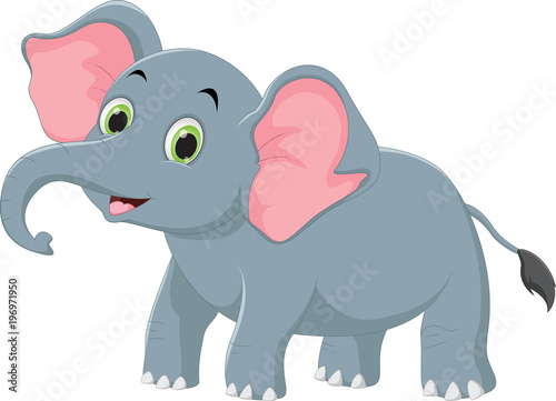 cute elephant cartoon