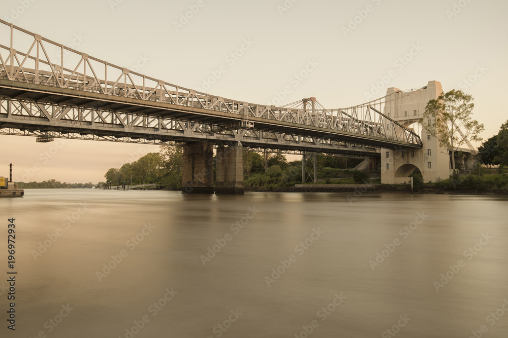 Walter Taylor Bridge also known as Indooroopilly Bridge in Brisbane