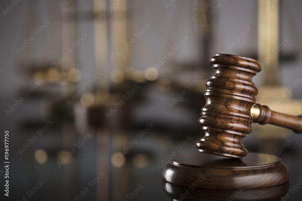 Gavel. Gavel.