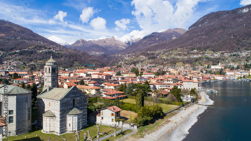 City of Gravedona, church of Santa Maria of Tiglio