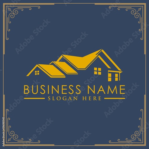 Real Estate, Building and Construction Logo Vector Design Eps 10
