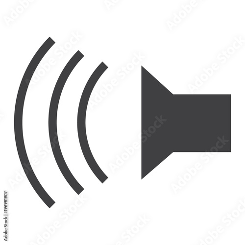 Sound vector icon