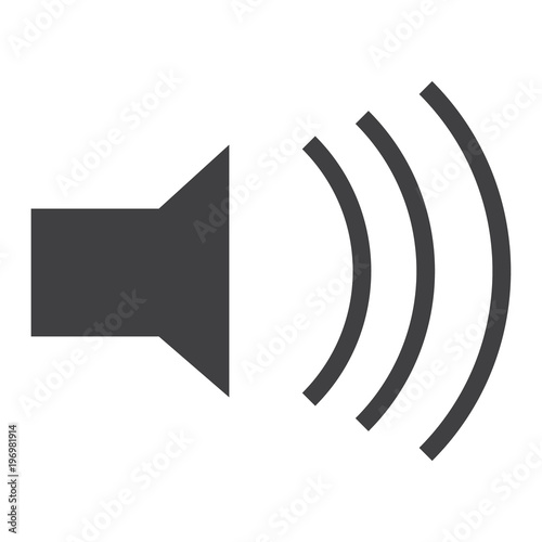Sound vector icon