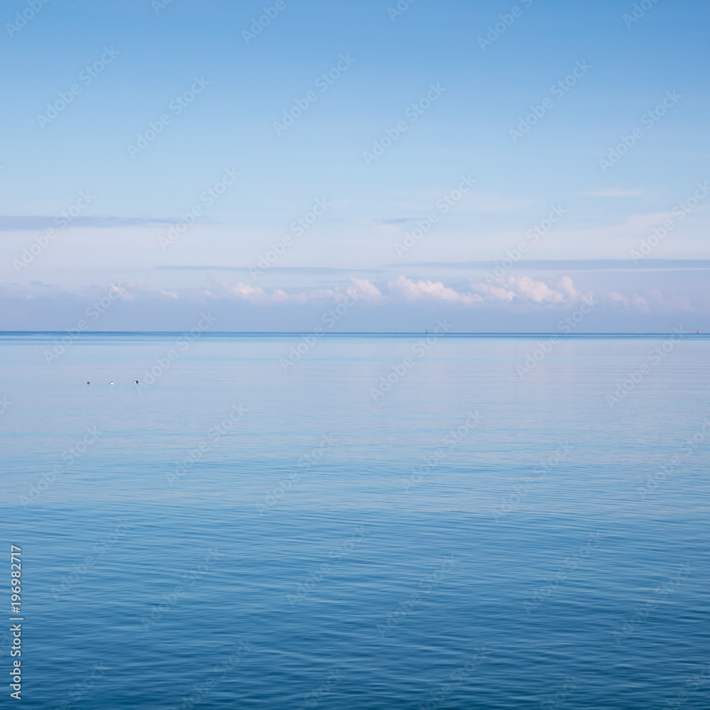 Ostsee im Morgenlicht, Lübecker Bucht, Schleswig-Holstein, Deutschland, Europa