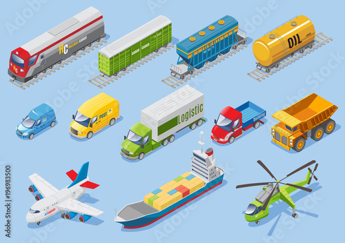 Isometric Logistic Transportation Set