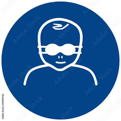 Infants must be protected with opaque eye protection