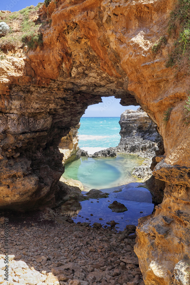 The Grotto im Port Campbell Nationalpark an der Great Ocean Road in Victoria, Australien.