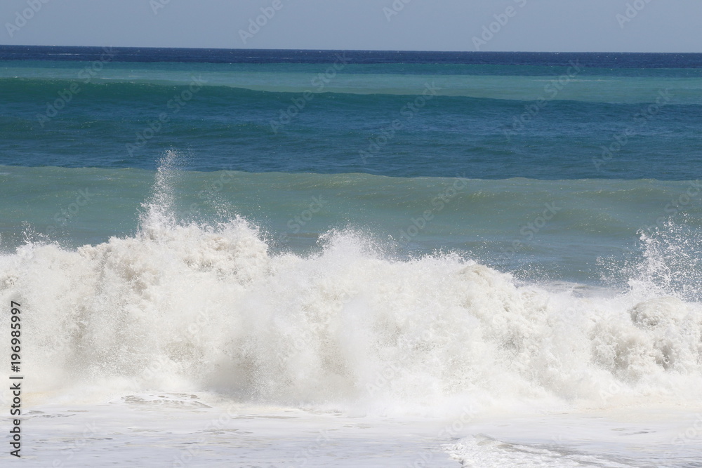 Fototapeta premium Tajfun zbliża się do morza