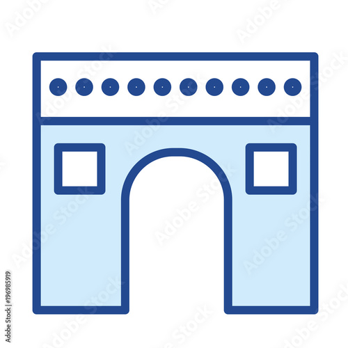 Arc de Triomphe / Paris Vector Icon
