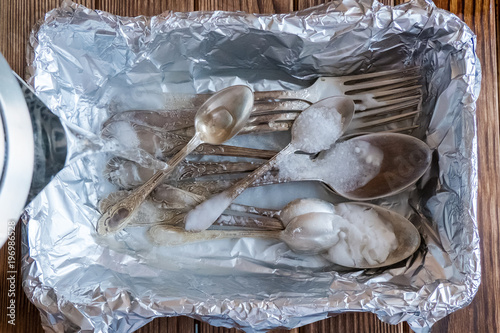 Melchior spoons and forks in foil