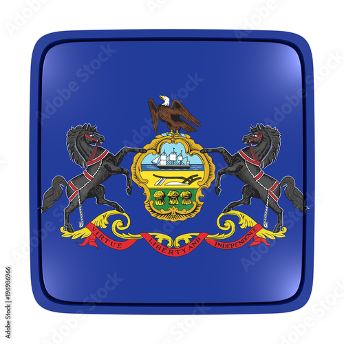 Pennsylvania flag icon © erllre