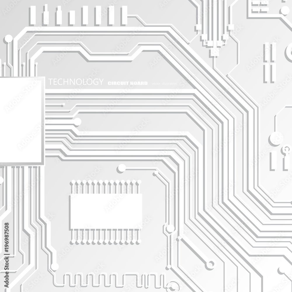 Vector circuit board illustration. Abstract technology. Vector circuit board illustration. Abstract technology.