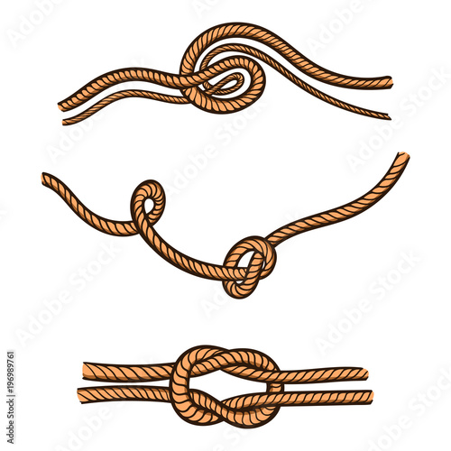 Hand Drawn Rope