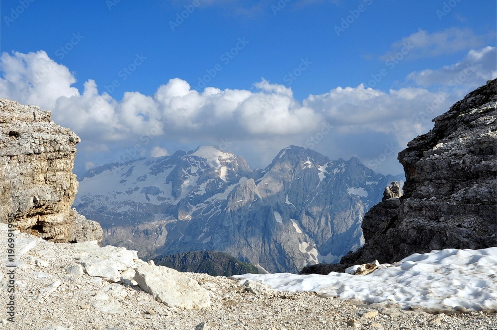 Wandern auf dem Sellamassiv Wandern auf dem Sellamassiv