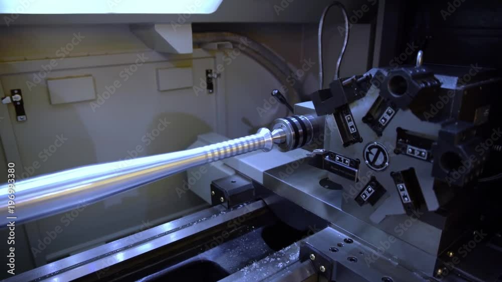Metalworking CNC milling machine. Metalworking CNC milling machine.