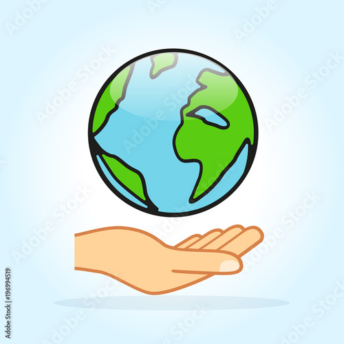 earth in hand concept design