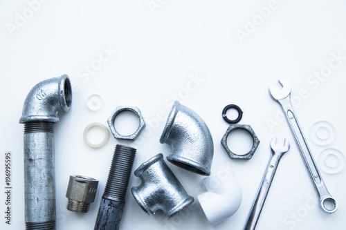 Various plumbers tools
