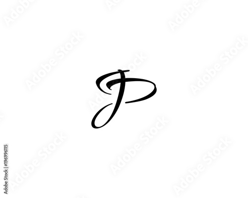 JP PJ Letter Logo Icon 1