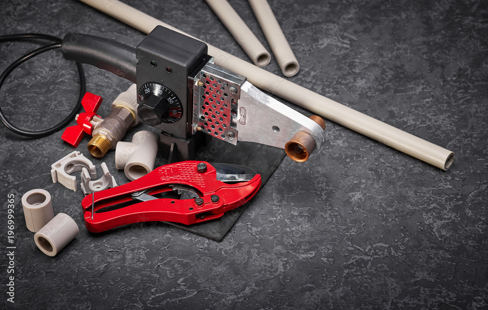 Tools and accessories for plumbing works Tools and accessories for plumbing works