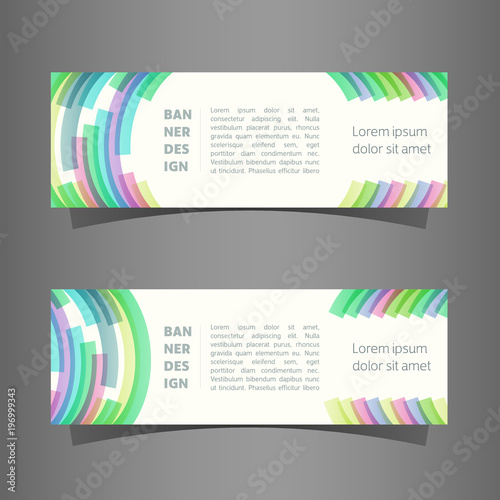 Abstract banner background. Can be used for advertisement, web banner or promotion.