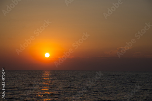 Sunset on the Black sea © Olivia