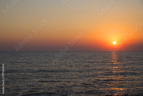 Sunset on the Black sea © Olivia