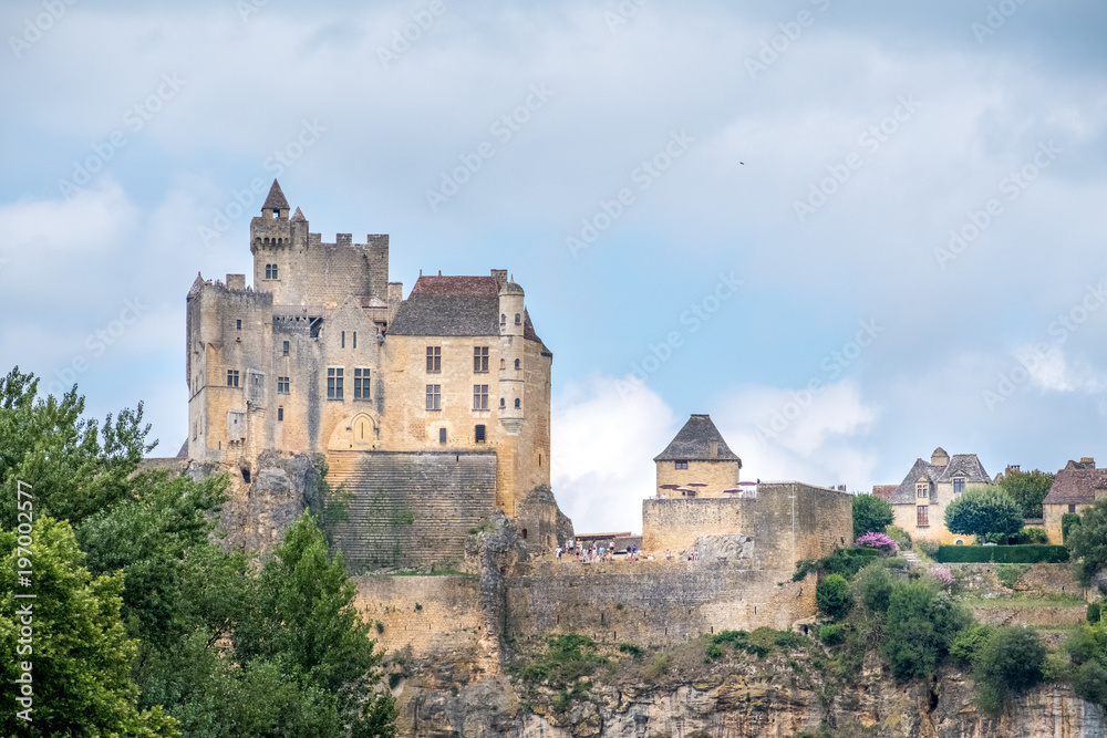 Beynac Castle in Dordogne, Perigord Vert