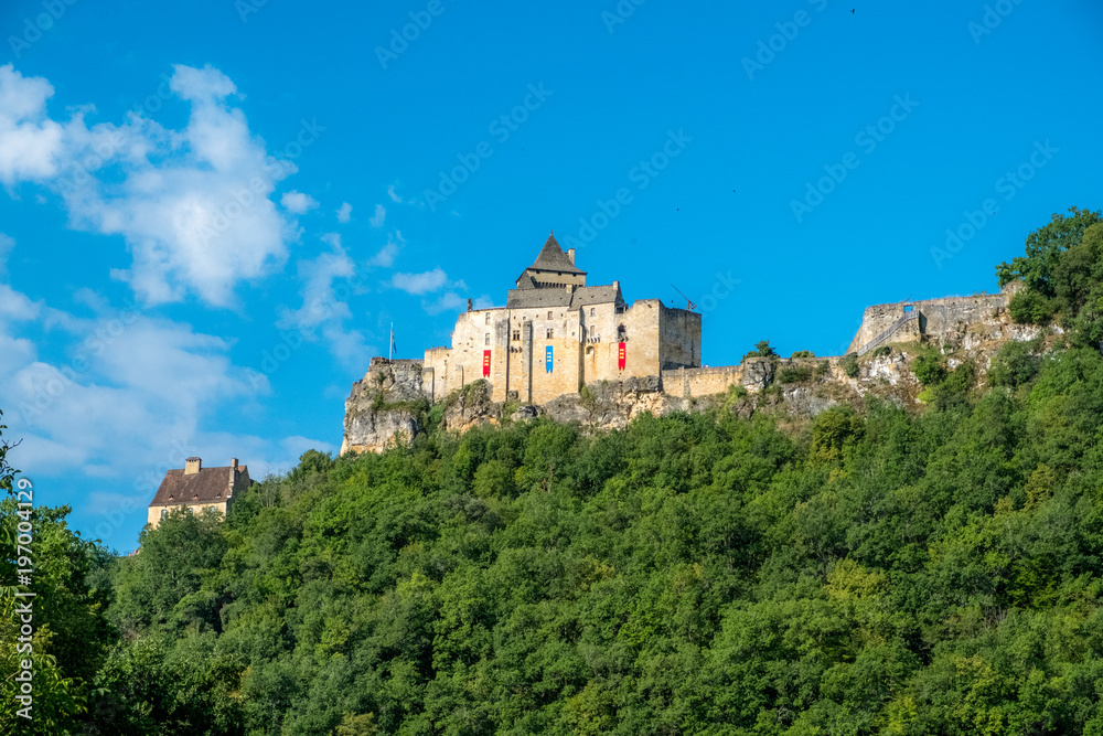 Castelanau Castle in Dordogne, Perigord Vert