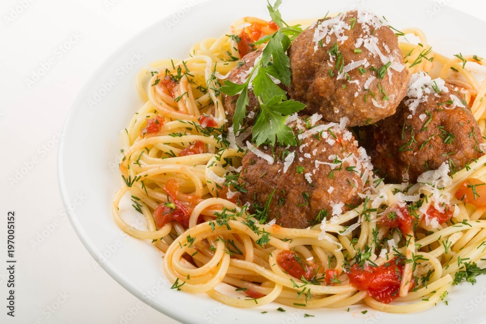Spaghetti with Meatballs Spaghetti with Meatballs