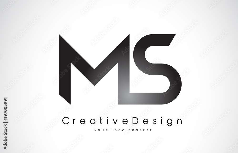 MS M S Letter Logo Design. Creative Icon Modern Letters Vector Logo. MS M S Letter Logo Design. Creative Icon Modern Letters Vector Logo.