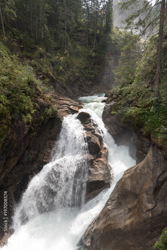 Krimml Waterfalls in High Tauern National Park (Austria).NEF Krimml Waterfalls in High Tauern National Park (Austria).NEF