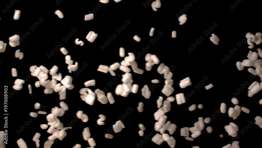 small white cushions falling also for mobile devices