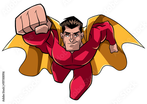 Superhero Coming At You