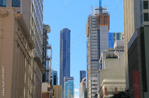 Downtown cityscape Brisbane Australia