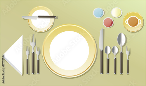 Elegant table setting