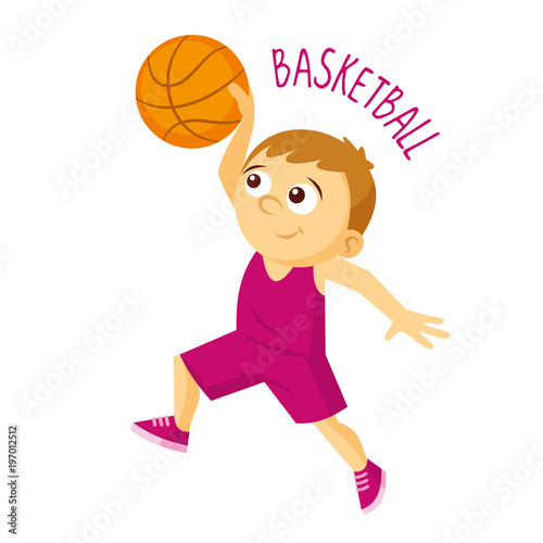 Kinds of sports. Athlete. Basketball