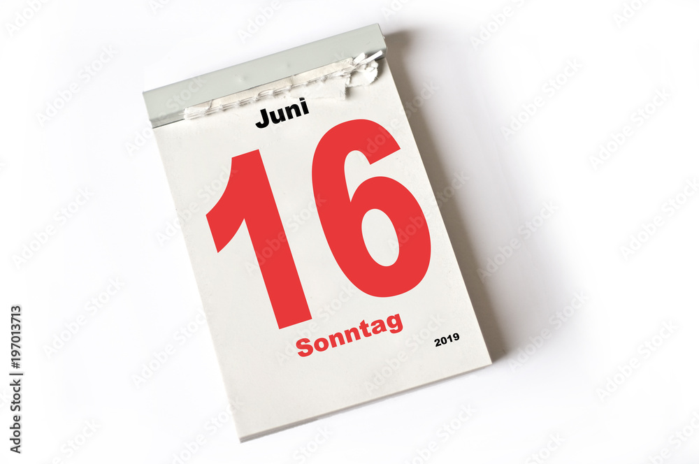 16. Juni 2019 16. Juni 2019