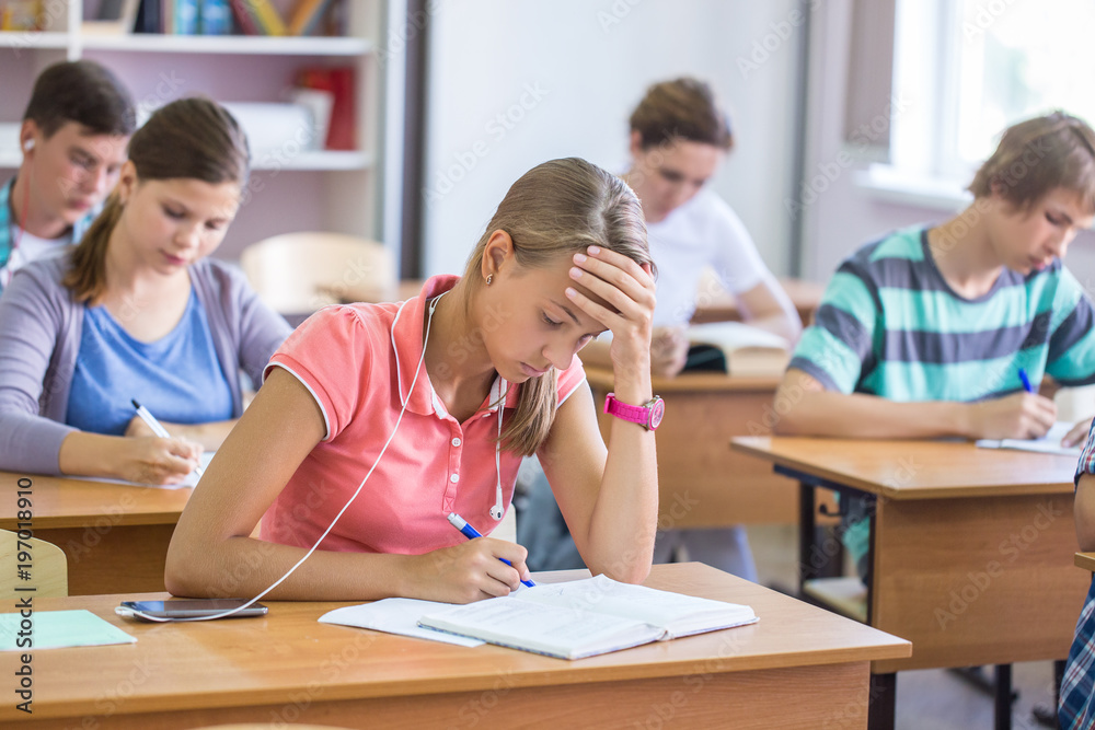 teens in school teens in school