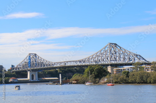 Story bridge cityscape Brisbane Australia