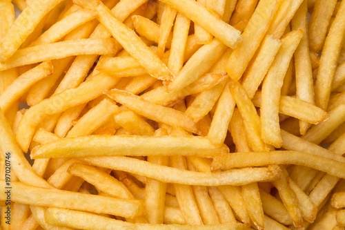 French Fries Texture - Top-down View