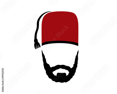 Turkish, Fez, Moustache, Beard and Turkish Hat
