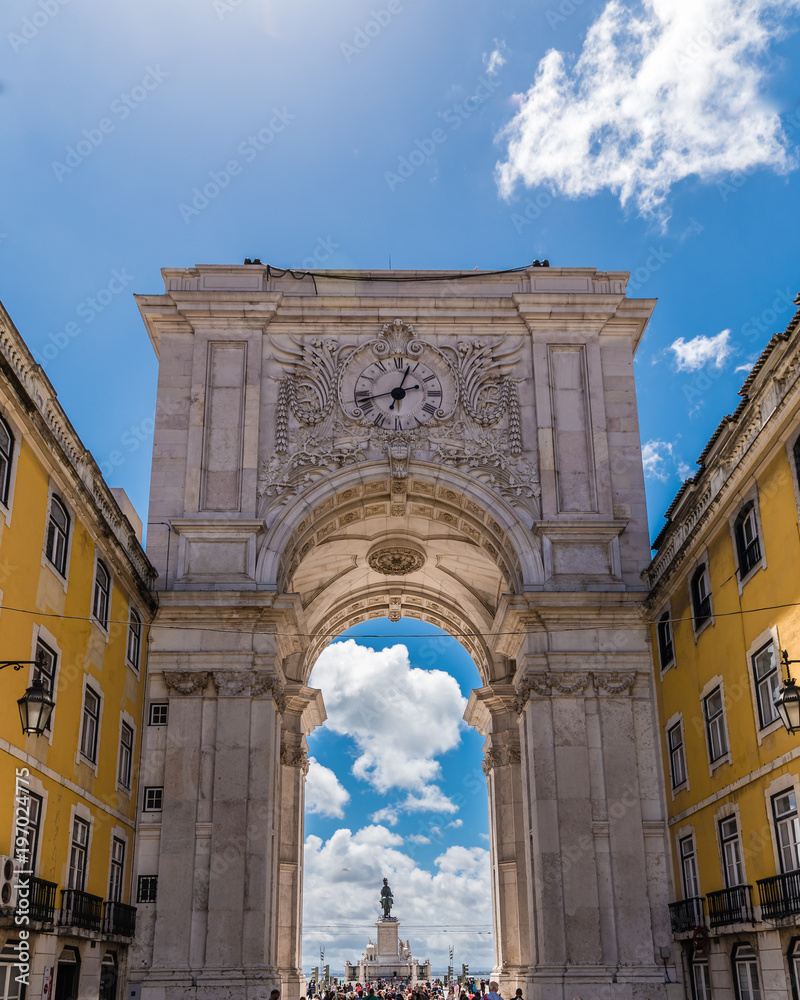 Arco da Rua Augusta in Lissabon
