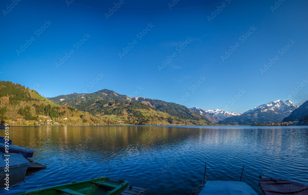 lake in zell am see