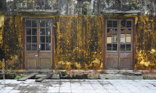 A building on the site of the divine storehouse within the Tieu To Mieu Temple Complex  in the Imperial City, Hue, Vietnam
