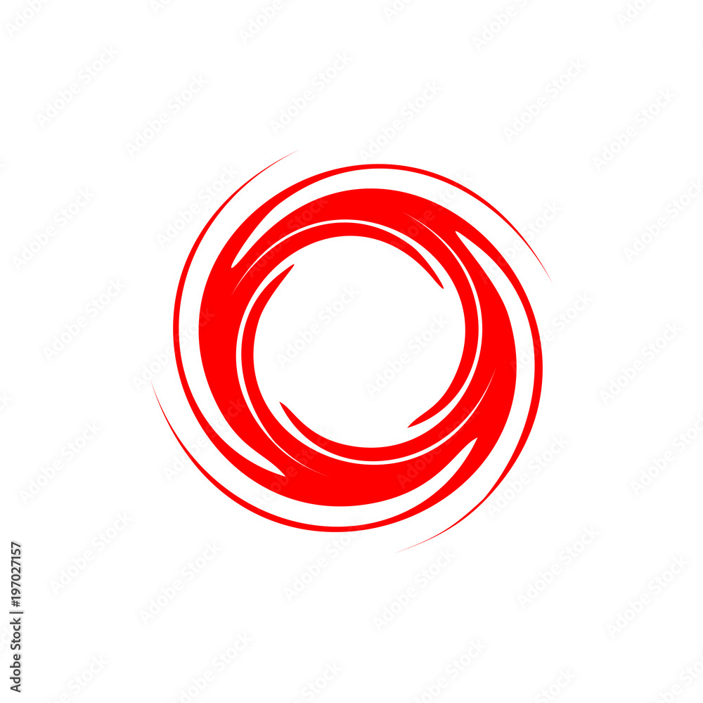 abstract twirl logo abstract twirl logo