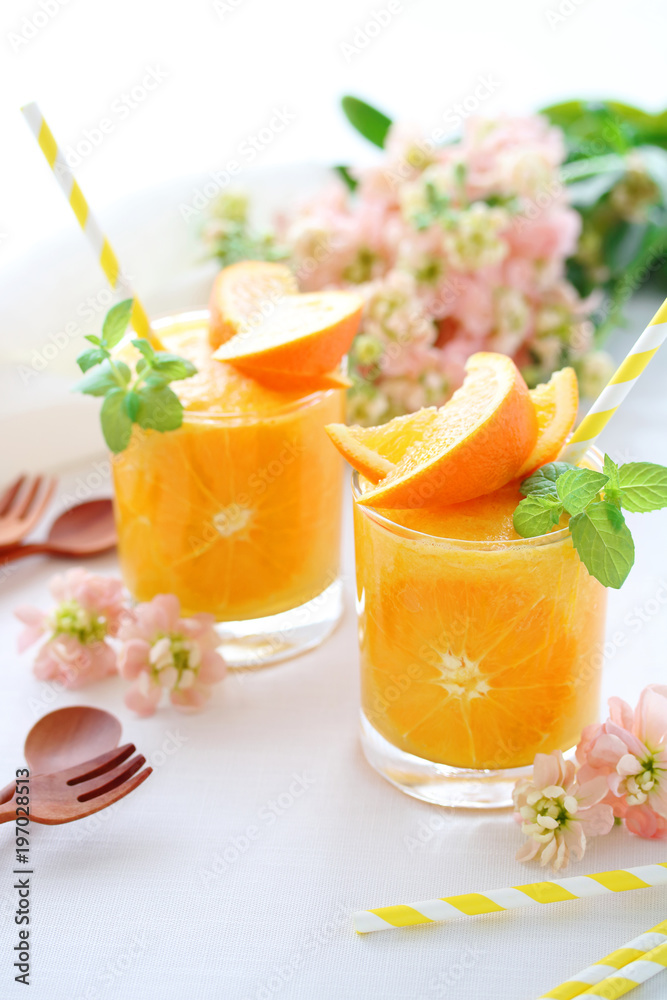 ビーツとオレンジのスムージーのレシピ