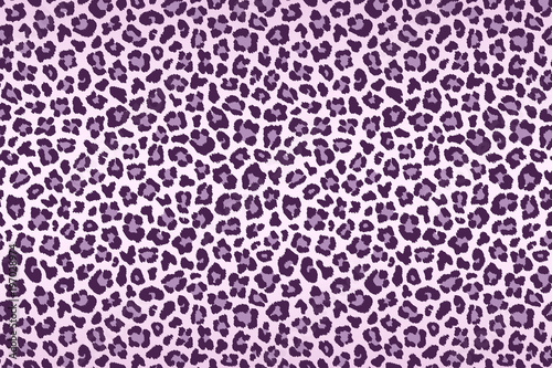 Purple leopard fur texture. Vector
