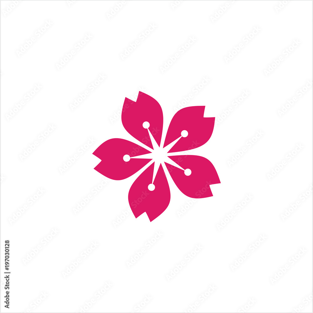 Sakura Vector Template Design Sakura Vector Template Design